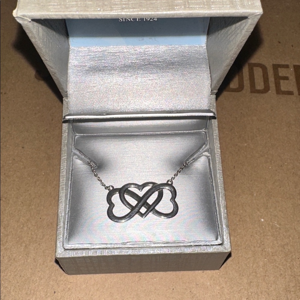 Zales Silver Jewelry Box